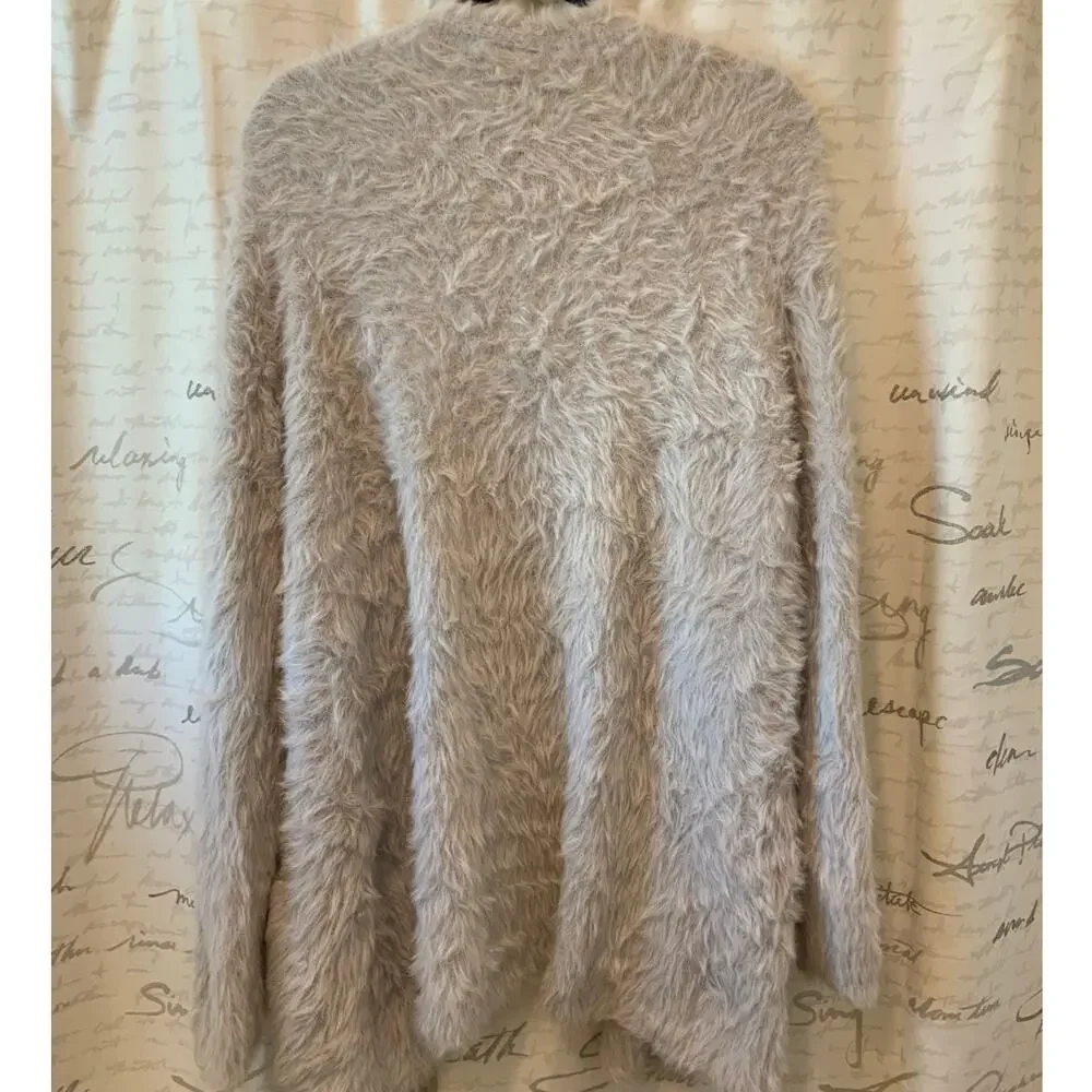 Cozy Free People Chunky Oversized Fuzzy Cardigan - L/XL